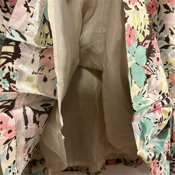 Harold's Women's Floral A-Line Midi Skirt Multicolor Size 6 Casual - Picture 6 of 9